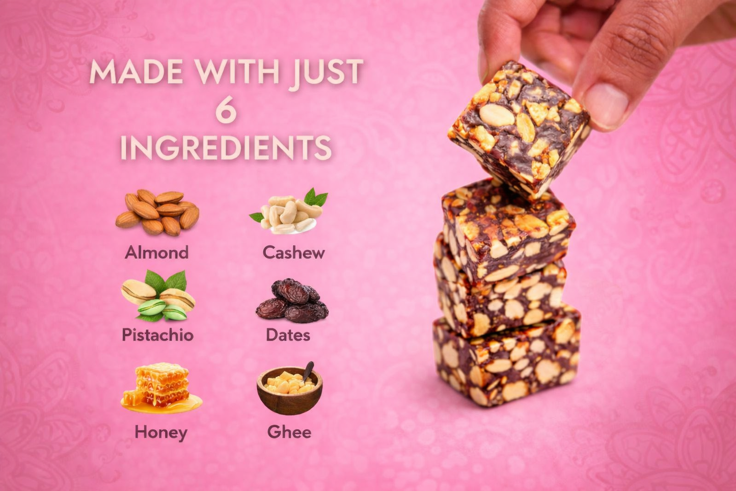 Date Delight Bites — 200g | Natural Energy Snack