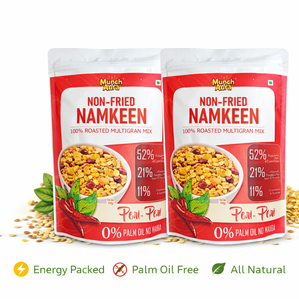 Roasted Multigrain Mix Namkeen — 200g | Non-Fried Healthy Snack
